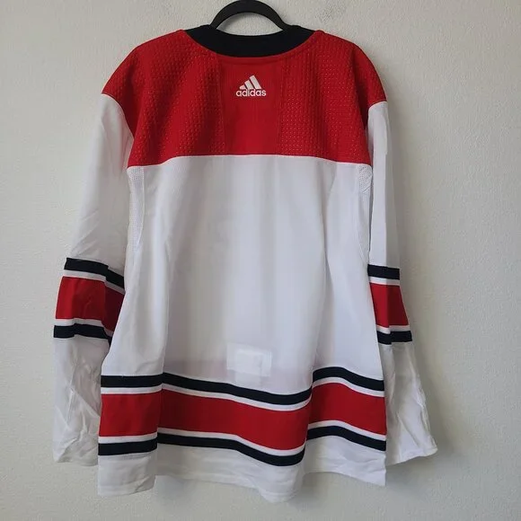 Adidas NHL Carolina Hurricanes Made In CanadaAuthentic Jersey Size 58 White